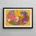 Klinge Pl05 - Wassily Kandinsky — framed artwork on a wall