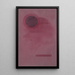 Circle and Rectangle - Wassily Kandinsky — framed artwork on a wall