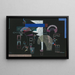 La Forme Blanche - Wassily Kandinsky — framed artwork on a wall