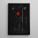 L'accent rouge - Wassily Kandinsky — framed artwork on a wall