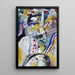 Large study for a mural for Edwin R Campbell Summer - Wassily Kandinsky — framed artwork on a wall