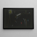 Lines - Wassily Kandinsky — framed artwork on a wall