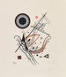 Blue Lithograph Painting - Wassily Kandinsky — artwork view