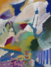 Murnau with the church I - Wassily Kandinsky — artwork view