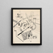 Untitled Painting (case conflict) - Wassily Kandinsky — framed artwork on a wall