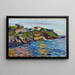 Bay of Rapallo - Wassily Kandinsky — framed artwork on a wall