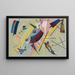 Untitled Painting - Wassily Kandinsky — framed artwork on a wall