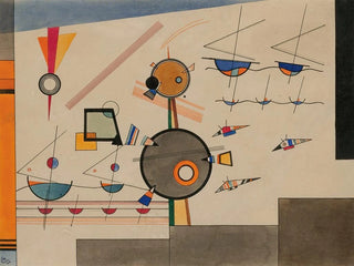 Floating Painting - Wassily Kandinsky — artwork view