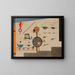 Floating Painting - Wassily Kandinsky — framed artwork on a wall