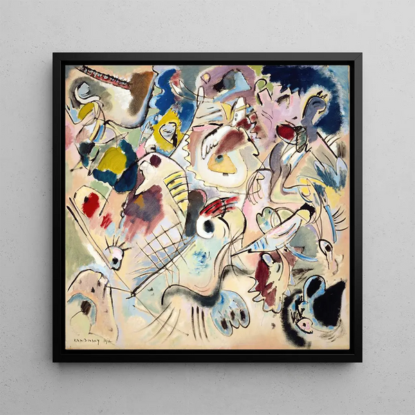 Sketch 160A - Wassily Kandinsky — framed artwork on a wall