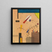 Syringe spray - Wassily Kandinsky — framed artwork on a wall