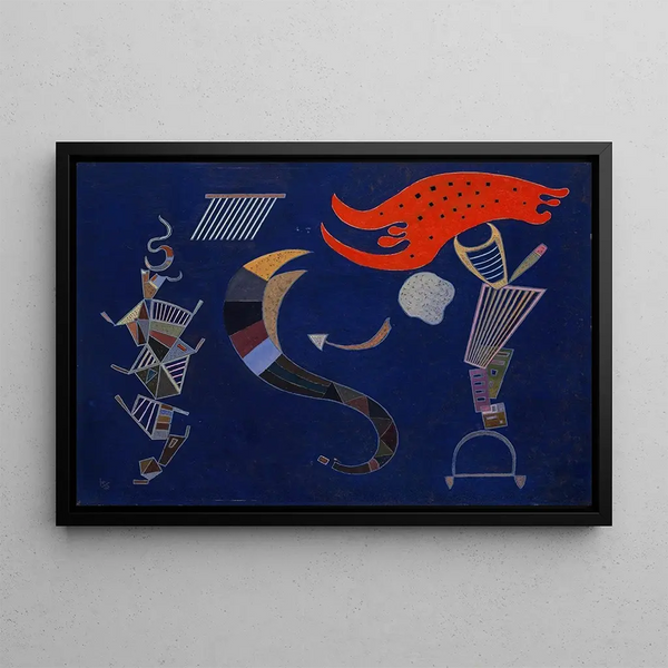 La Flèche - Wassily Kandinsky — framed artwork on a wall