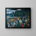 La vie en couleurs - Wassily Kandinsky — framed artwork on a wall