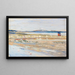 Beach of Tunis - Wassily Kandinsky — framed artwork on a wall