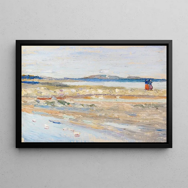 Beach of Tunis - Wassily Kandinsky — framed artwork on a wall