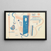 Untitled Painting from the 20th Century - Wassily Kandinsky — framed artwork on a wall