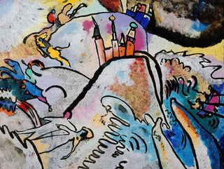 With the Sun - Wassily Kandinsky — artwork view