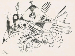 Drawing for the neighborhood - Wassily Kandinsky — artwork view