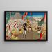 Saké Celebration Painting served to mark the triumphant entry into the port by Watanabe Nobukazu — framed artwork on a wall