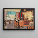 Reunion at the headquarters of the general staff - Watanabe Nobukazu — framed artwork on a wall