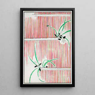 Watanabe Seitei - Morning glory illustration.webp