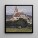Weienkirchen in the Wachau - Franz Poledne — framed artwork on a wall