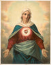La Vierge Marie avec l'emblème du cœur sur la poitrine - Werner & Company — artwork view
