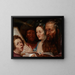 an Allegory of Music - Werner Jacobsz van den Valckert — framed artwork on a wall