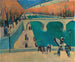 Autumn in Paris by the Seine River - Werner Neuhaus — artwork view