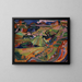Landscape in Ticino - Werner Neuhaus — framed artwork on a wall
