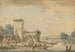 River landscape with a barge - Wigerus Vitringa — artwork view