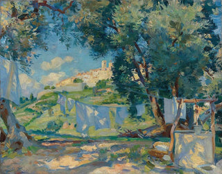 A gentle breeze in Provence - Wilfrid Gabriel de Glehn — artwork view
