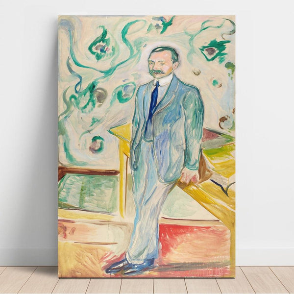 Reproduction of the painting Wilhelm Wartmann - Edvard Munch Painting