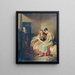 The Lily of Saint-Léonard - Wilhelm August Rieder — framed artwork on a wall