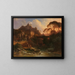 Ariccia - Wilhelm August Schirmer — framed artwork on a wall