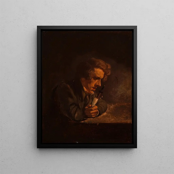 Karl Altmann - Wilhelm Bendz — framed artwork on a wall