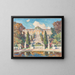 Château de Sanssouci - Wilhelm Blanke — framed artwork on a wall