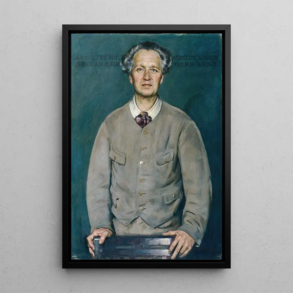 Alexander Popp - Wilhelm Dachauer — framed artwork on a wall