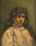Portrait of a Young Girl - Wilhelm Friedenberg — artwork view