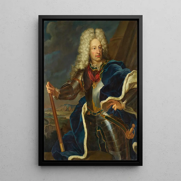 Ludwig Wilhelm de Bade-Bade - Wilhelm Hempfing — framed artwork on a wall