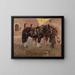 End of Day - Wilhelm Hähnel — framed artwork on a wall