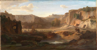 Wilhelm Klose - Etrurische Felsengrber bei den Ruinen von Falerii.webp