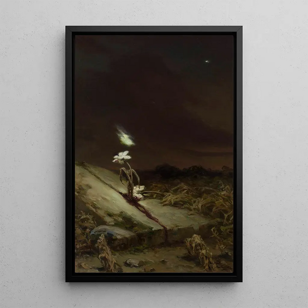 Tomb of a Suicide - Wilhelm Kotarbinski — framed artwork on a wall