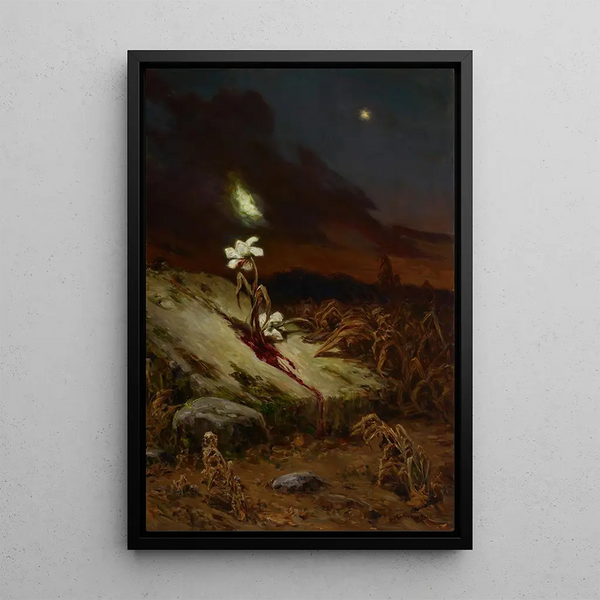 Tomb of a Suicide - Wilhelm Kotarbinski — framed artwork on a wall