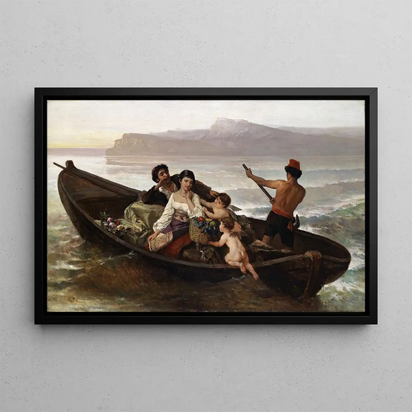 Love Murmure - Wilhelm Kray — framed artwork on a wall