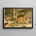 Daims - Wilhelm Kuhnert — framed artwork on a wall