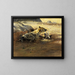 Hyne - Wilhelm Kuhnert — framed artwork on a wall
