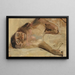 Monkey - Wilhelm Kuhnert — framed artwork on a wall
