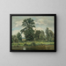 Marsh Landscape - Wilhelm Legler — framed artwork on a wall
