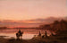 Sunset Landscape Painting - Wilhelm Leopolski — artwork view